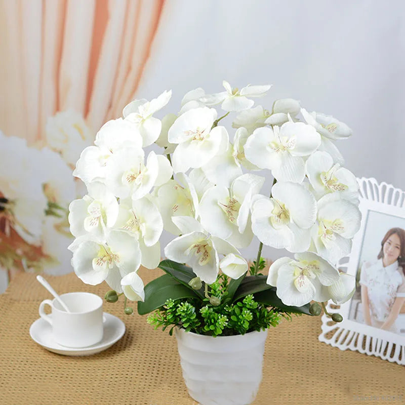Flower Silk Orchid Decoration