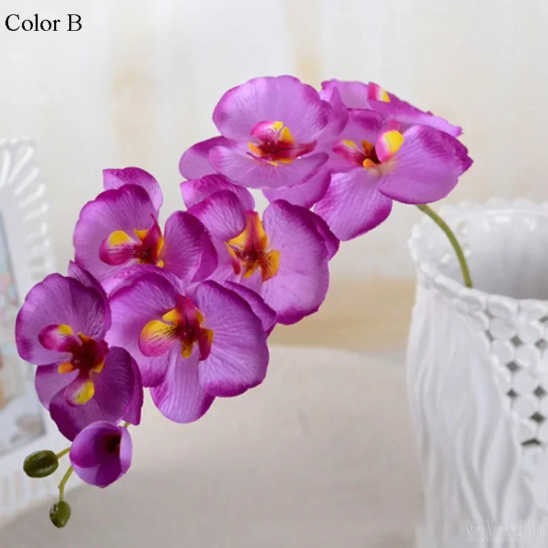 Flower Silk Orchid Decoration
