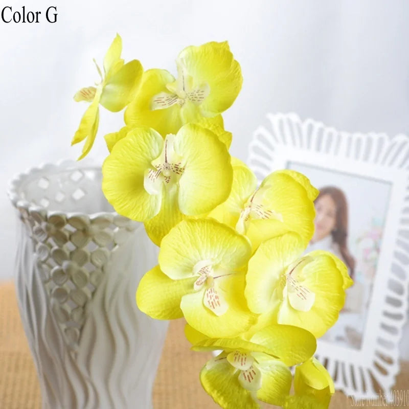 Flower Silk Orchid Decoration