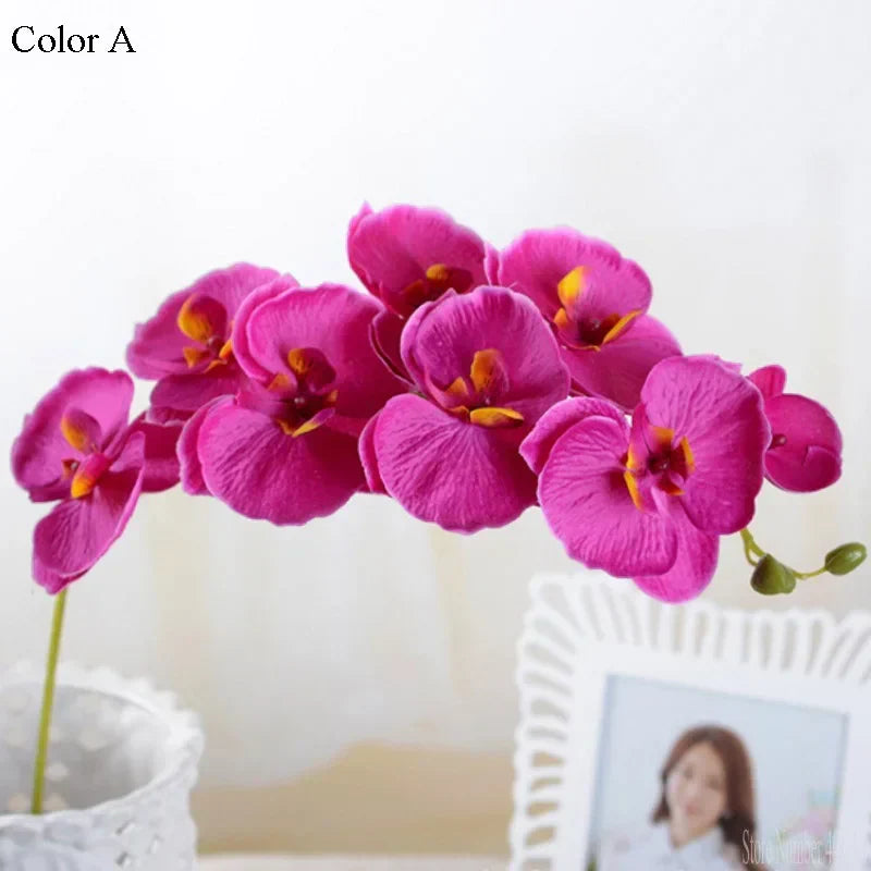 Flower Silk Orchid Decoration