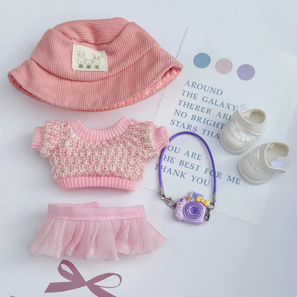 Labubu Color Match Sweater Dress
