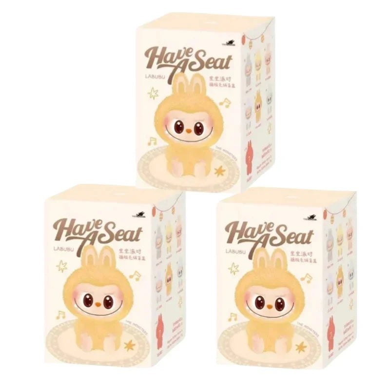 Labubu Blind Box Doll Keychain Set