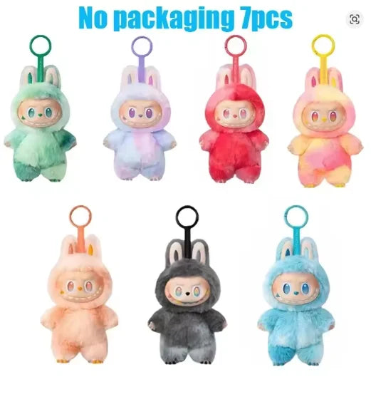 Labubu V3 Macaron Keychain Figure