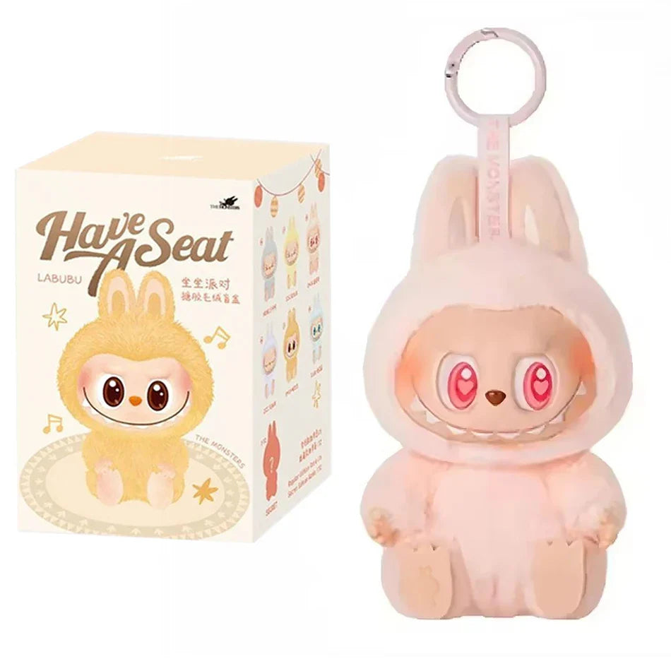 Labubu Blind Box Doll Keychain Set