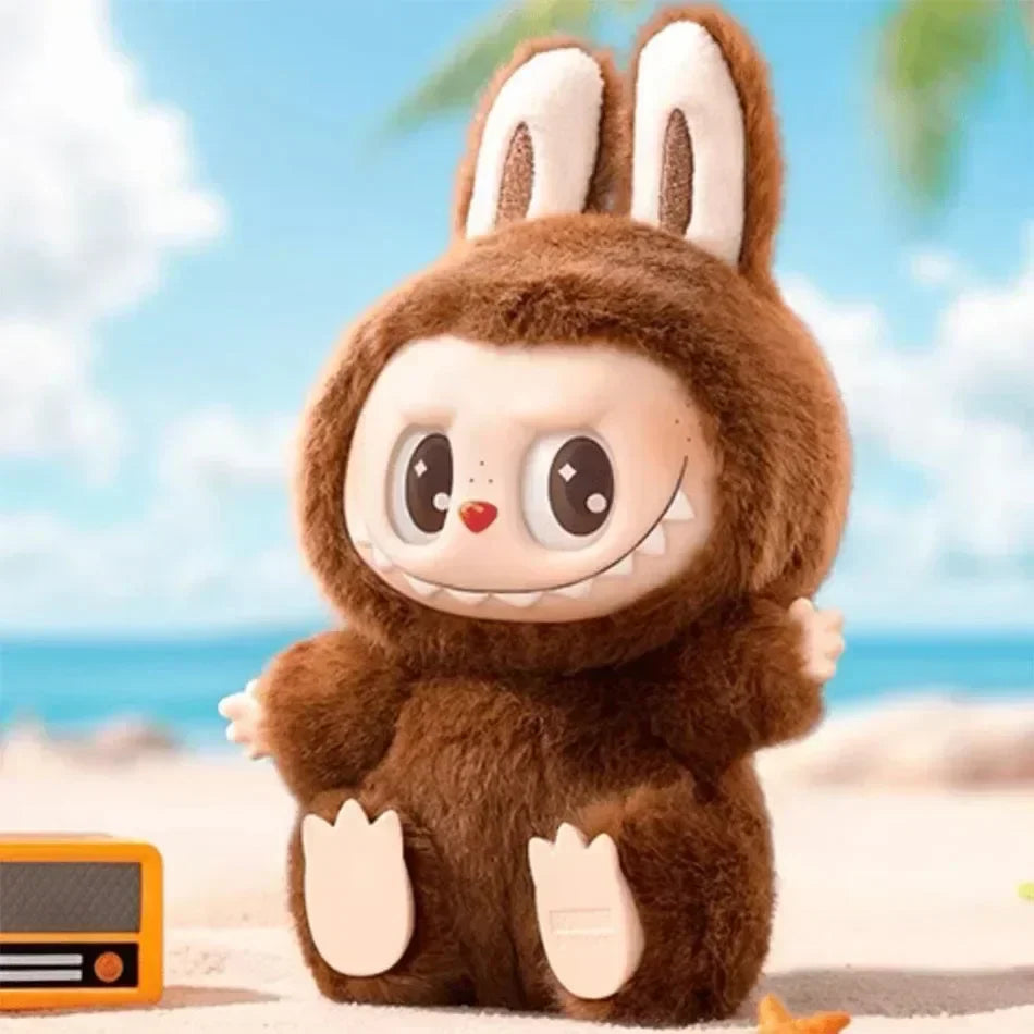 Labubu Has a Seat PVC Figure Keychain