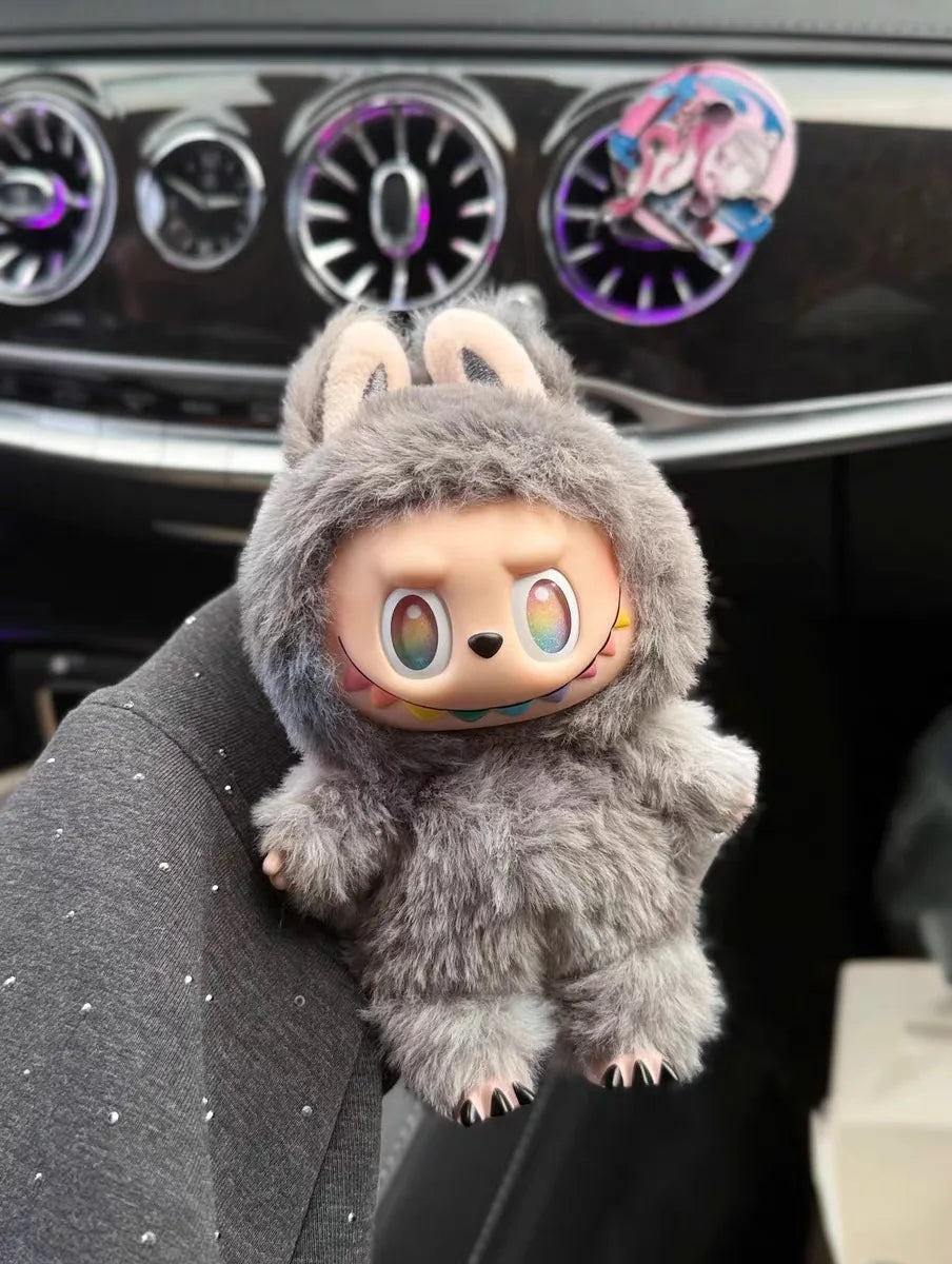 Labubu V3 Macaron Keychain Figure