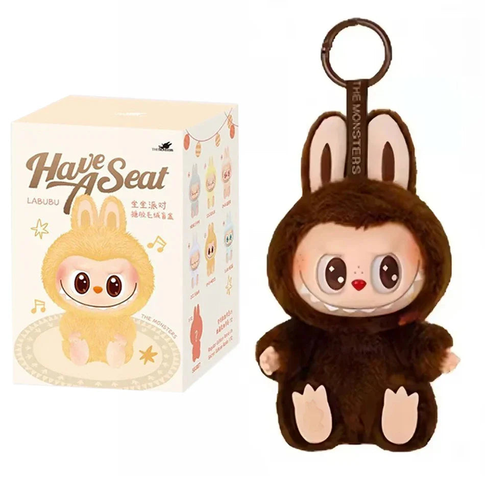 Labubu Blind Box Doll Keychain Set