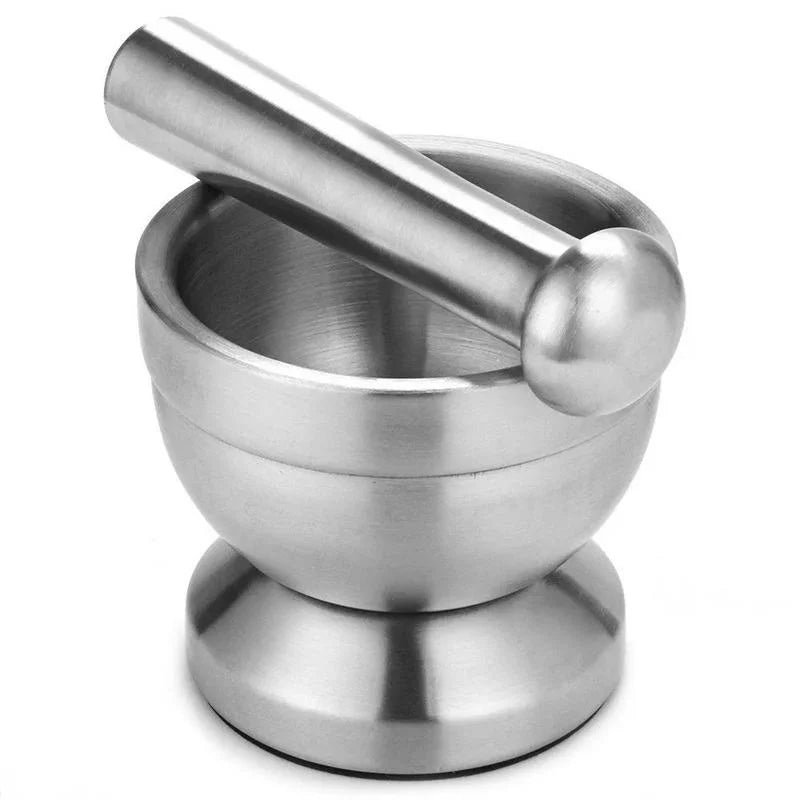Double Mini Steel Mortar Set