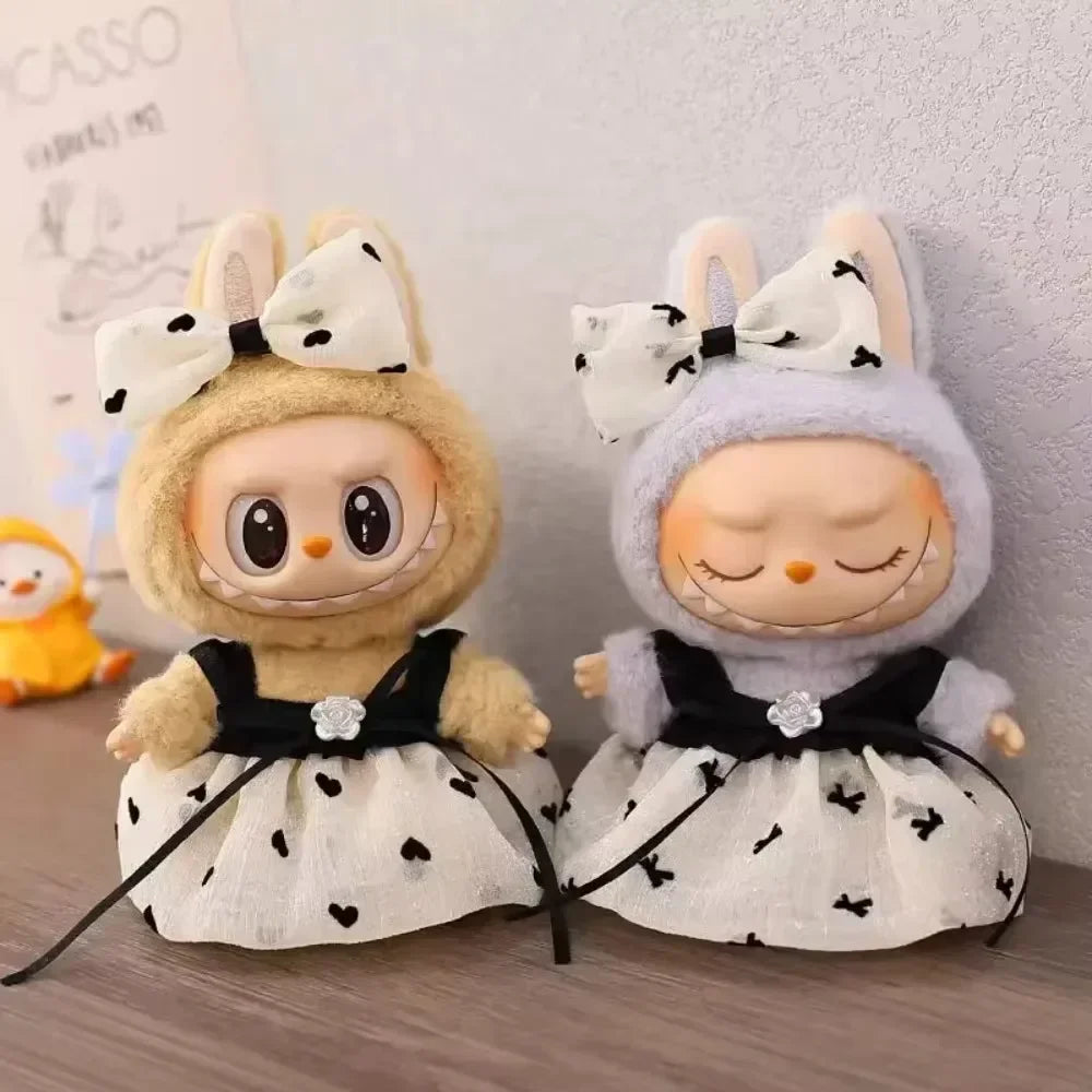 MINISO Labubu Princess Bow Skirt Set