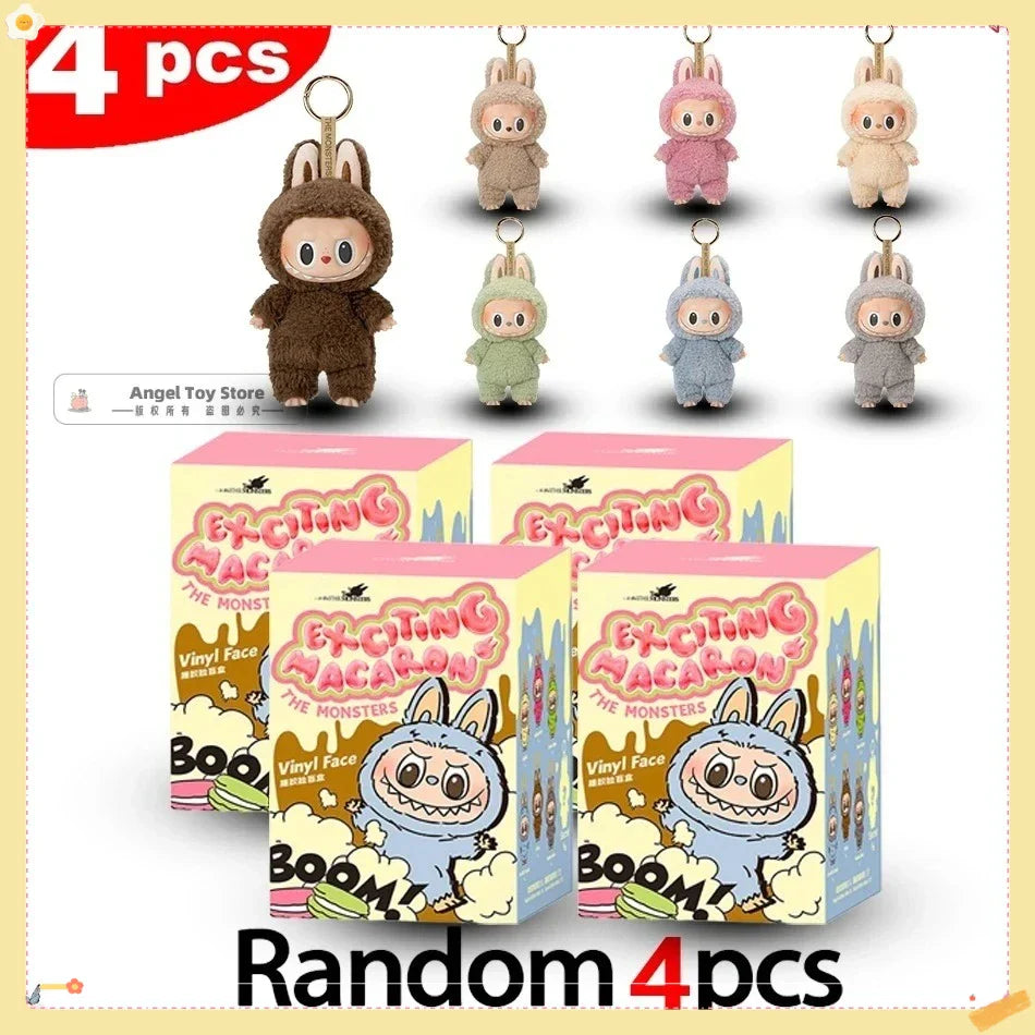 MINISO Kawaii Labubu Macaron Doll