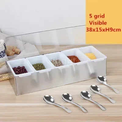 Bar Garnish Organizer Tray