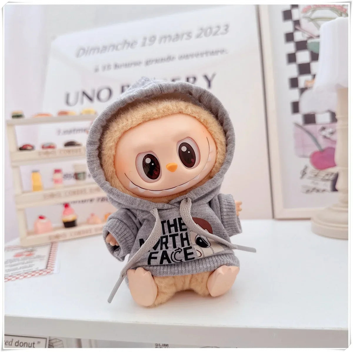 Labubu 15/17cm Hoodie & Pants Set