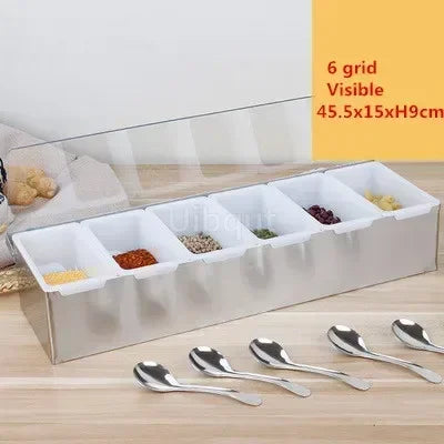 Bar Garnish Organizer Tray