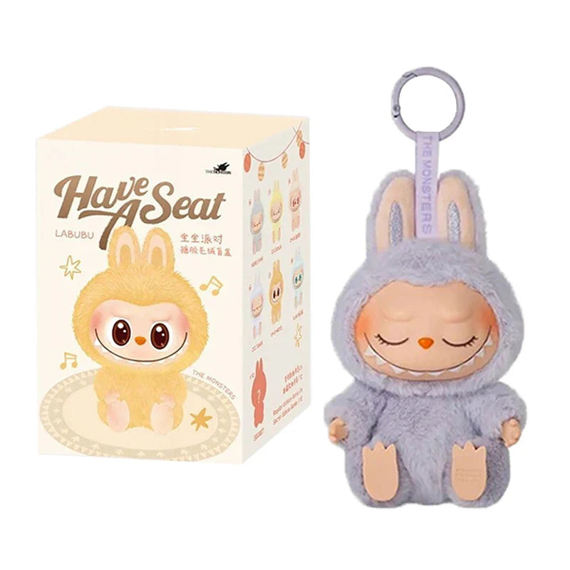 Labubu Blind Box Doll Keychain Set