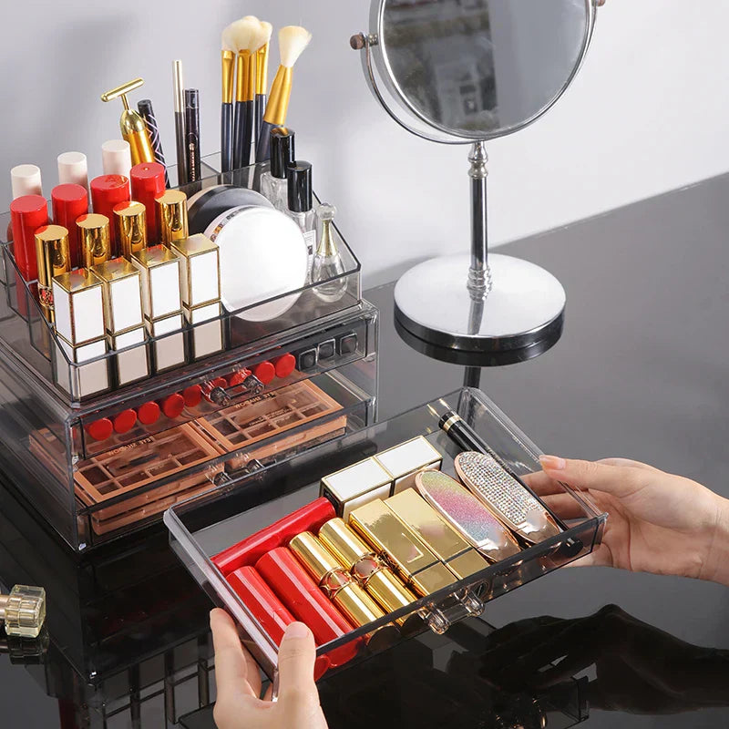 Large Drawer Acrylic Makeup Organizer