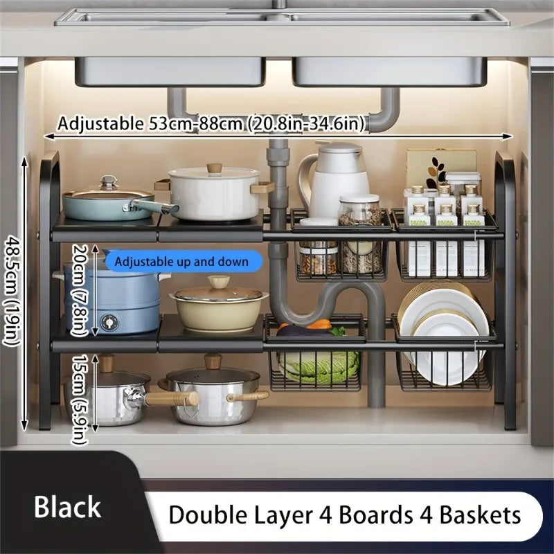 Expandable Under Sink Organizer