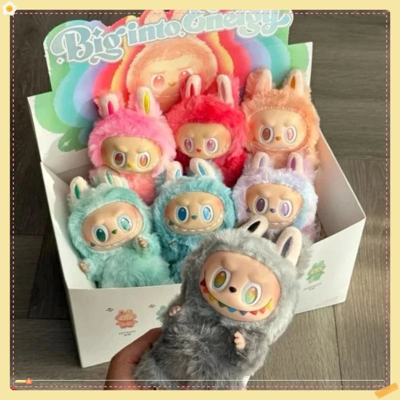 MINISO Kawaii Labubu Macaron Doll