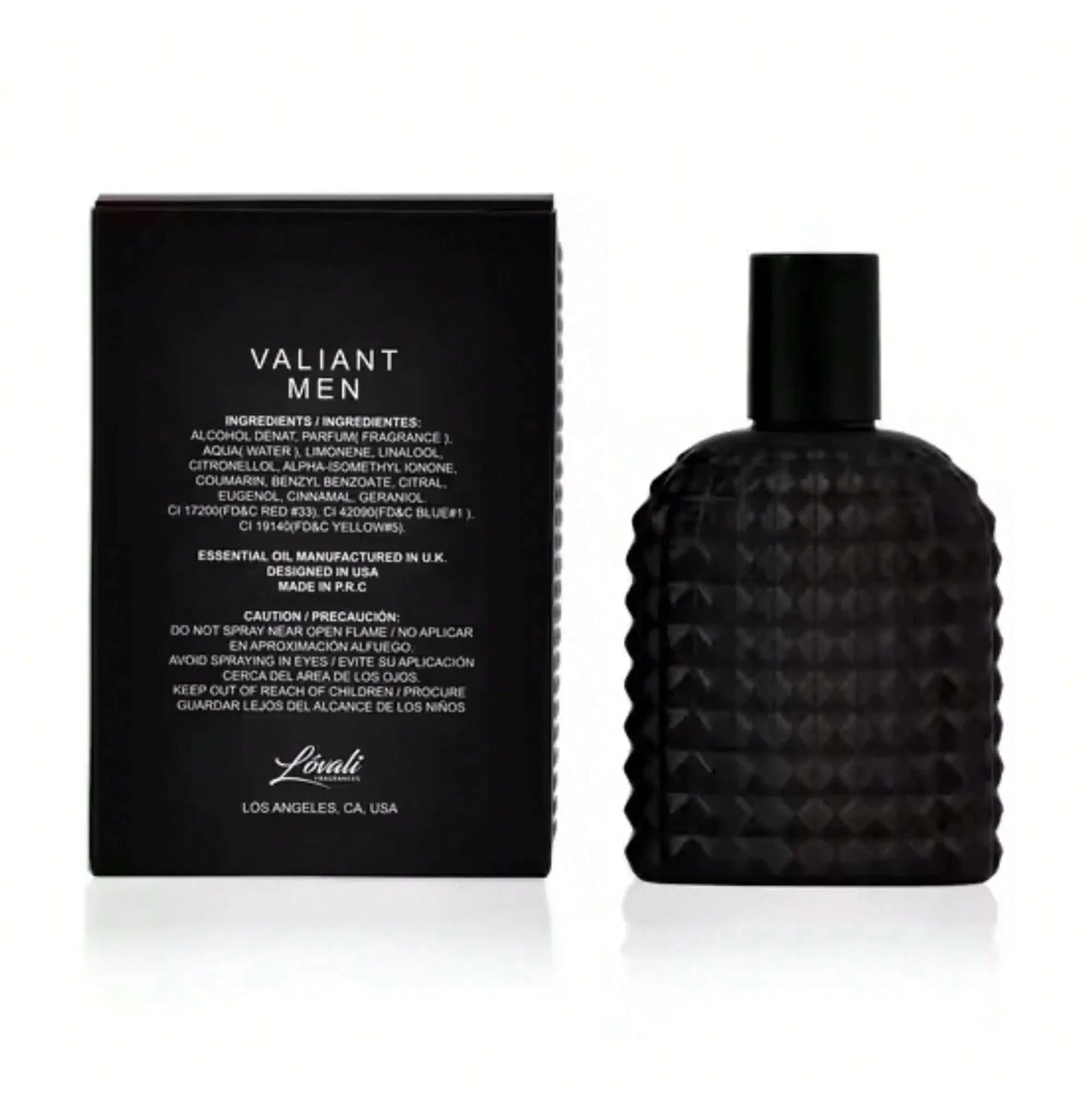 Valiant Men Perfume 3.4 OZ