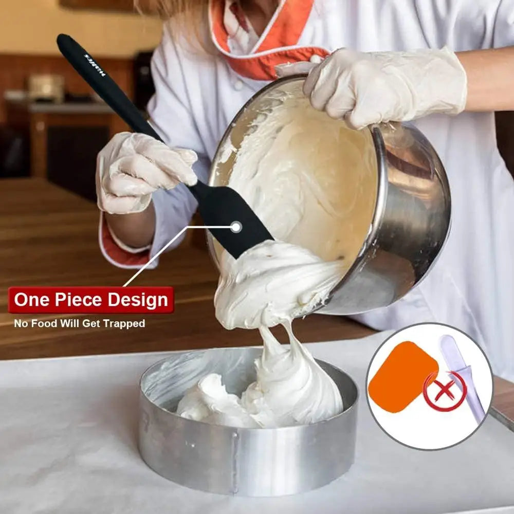 Heat-Resistant Baking Spatula Set