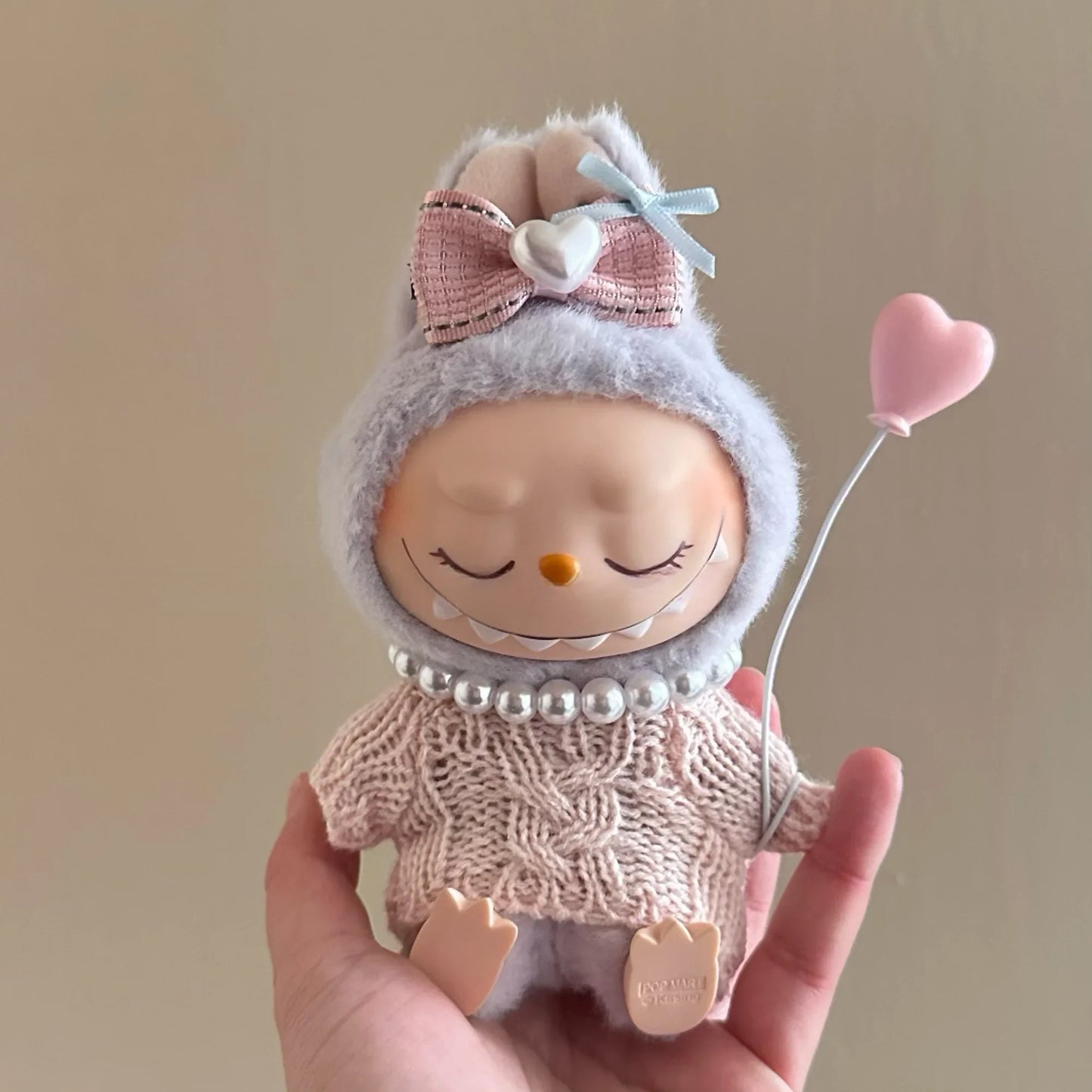 Labubu Macaron Dog Outfit Set