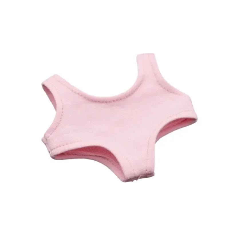 Pink Swimsuit for Labubu 15–17cm