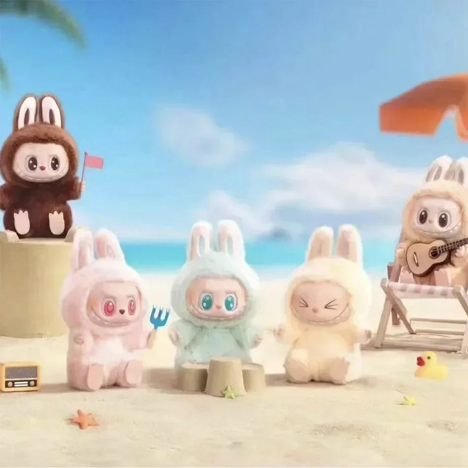Labubu Has a Seat PVC Figure Keychain