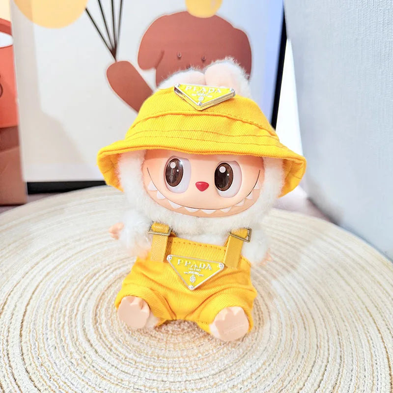 MINISO Labubu Corduroy Doll Outfit Set