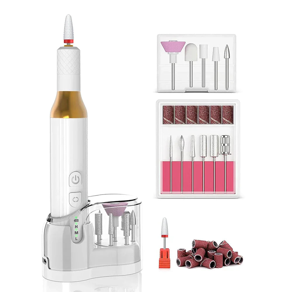 Cordless Electric Nail Drill Machine