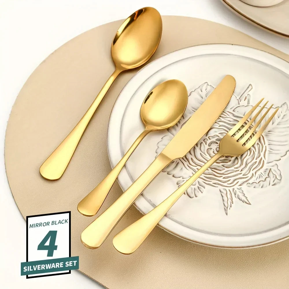 Elegant Stainless Steel Cutlery Set