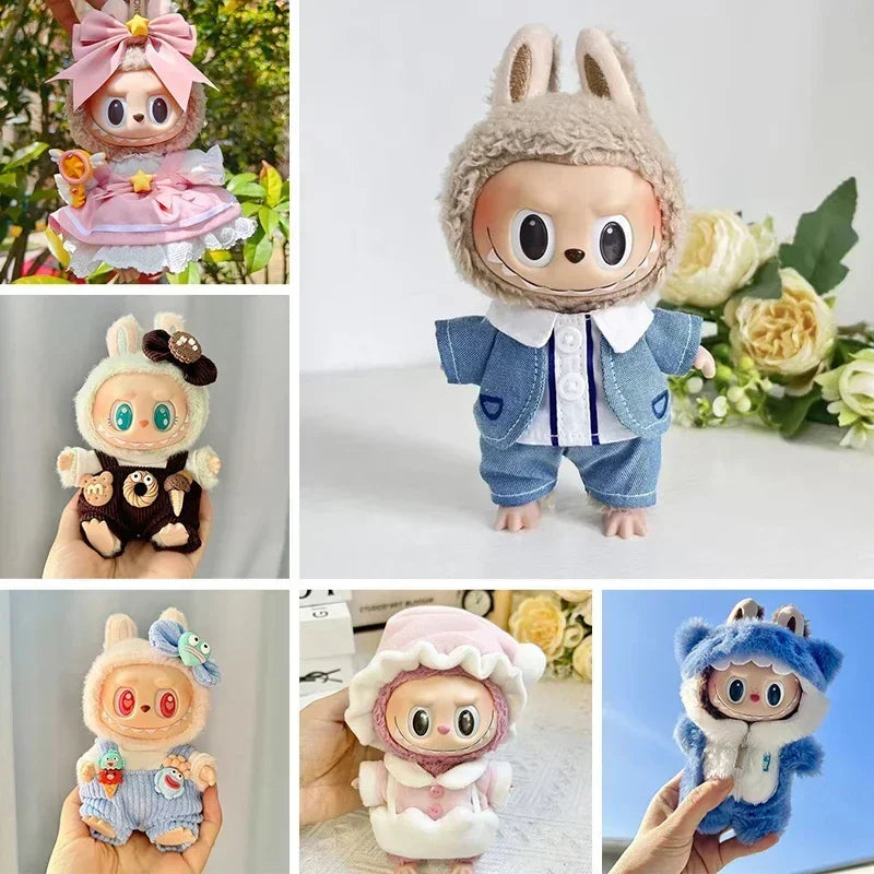 Labubu Doll Fashion Hoodie Set