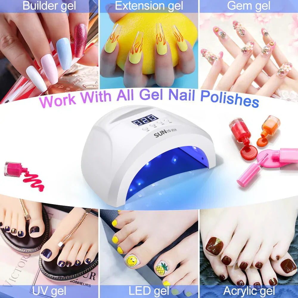 LINMANDA 48W UV LED Nail Lamp