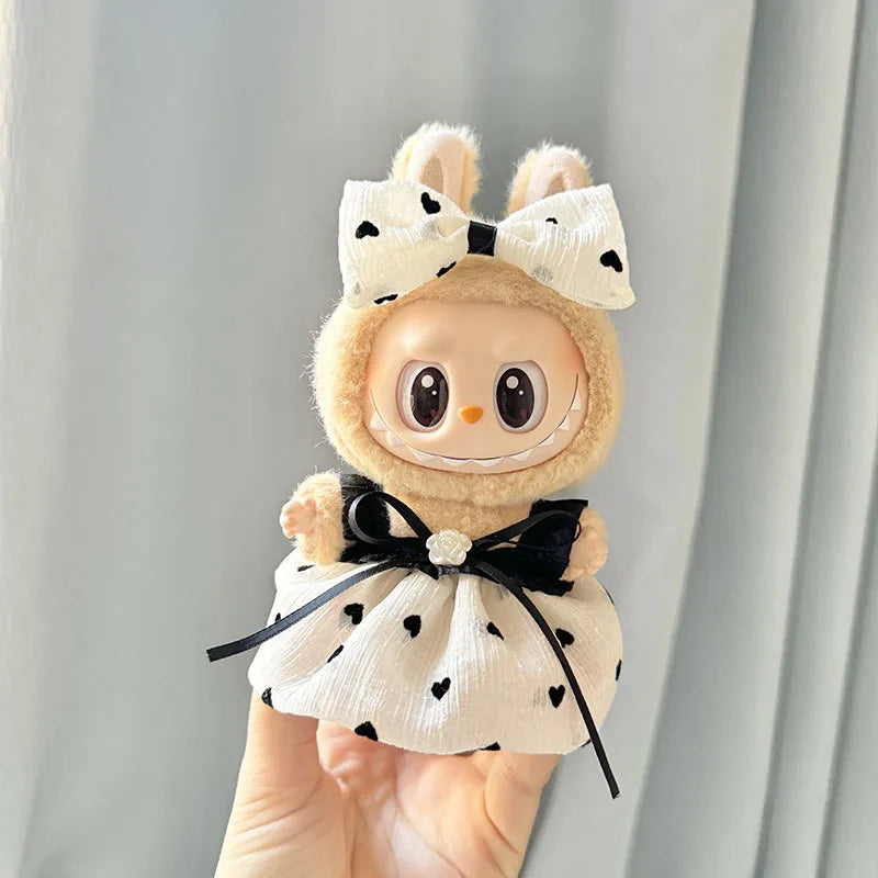 MINISO Labubu Princess Bow Skirt Set
