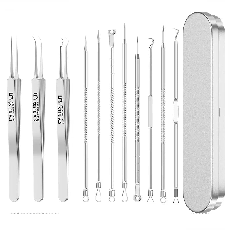 Ingrown Hair and Blackhead Tools