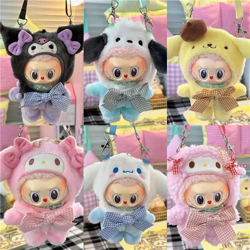 MINISO Labubu Kuromi Kitty Outfit Set