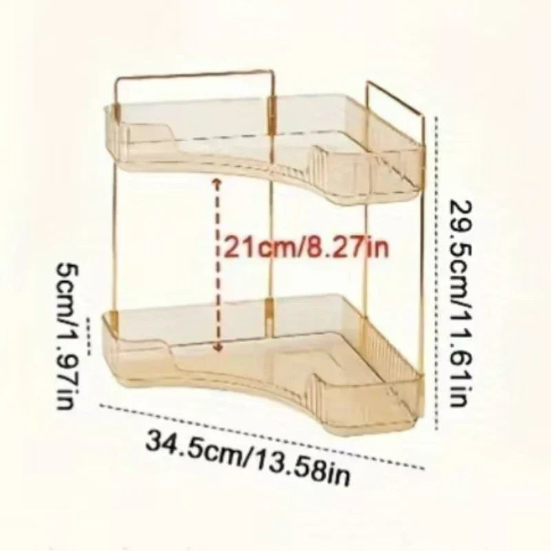 Luxury Corner Cosmetic Storage Rack