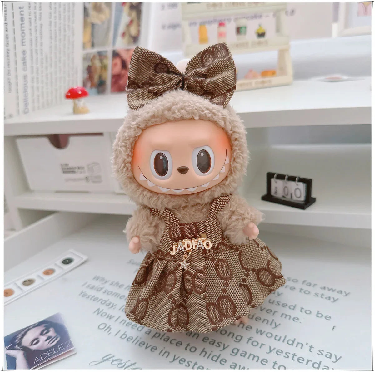 Labubu Sitting Party Outfit Set