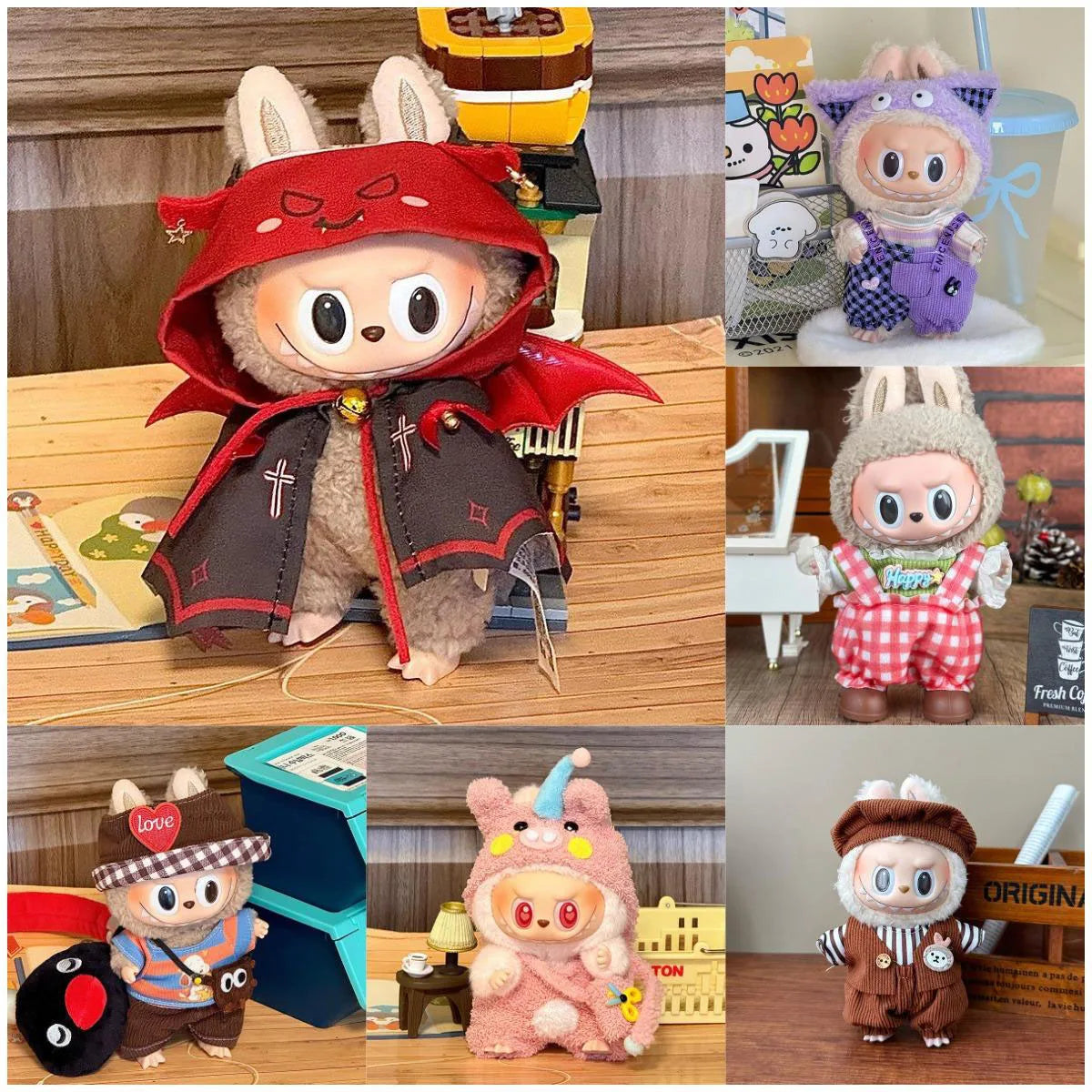 Labubu Little Devil Dress Set