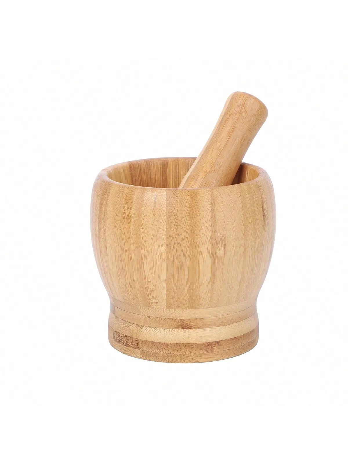Leeseph Bamboo Mortar Set