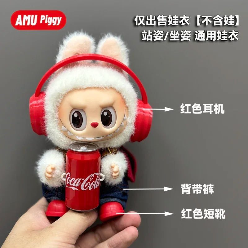 Labubu Cola Happiness Clothes Set