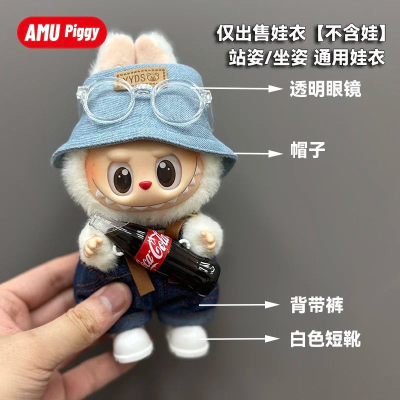 Labubu Cola Happiness Clothes Set