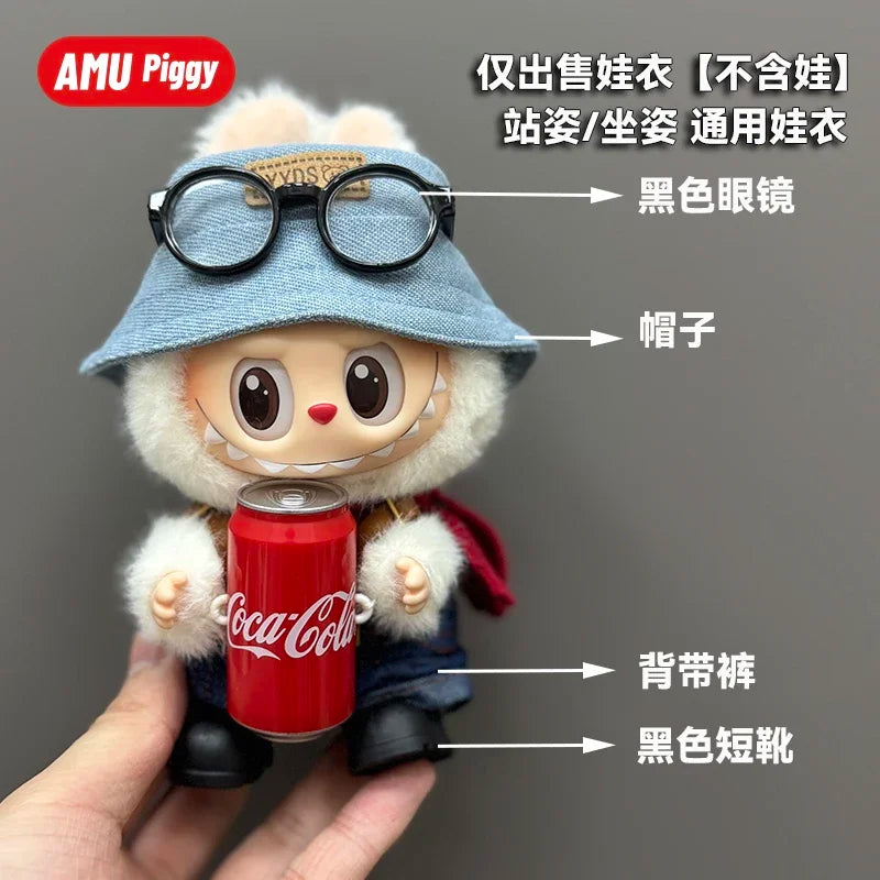 Labubu Cola Happiness Clothes Set