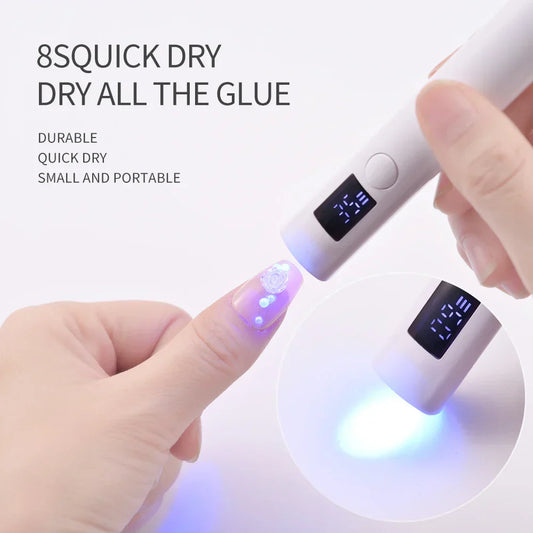 Portable Rechargeable UV Nail Lamp