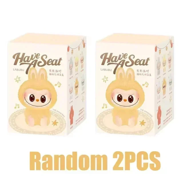 Labubu Has a Seat PVC Figure Keychain