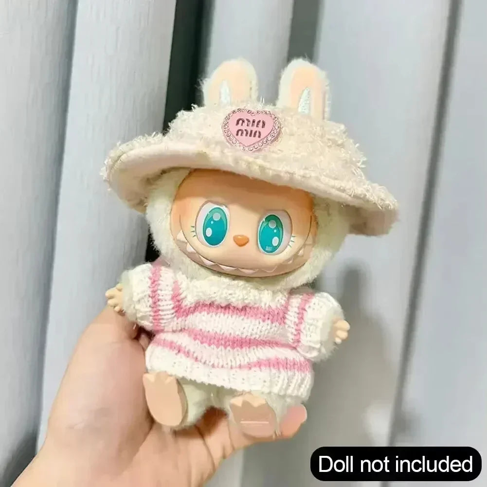 Labubu Doll Fashion Hoodie Set