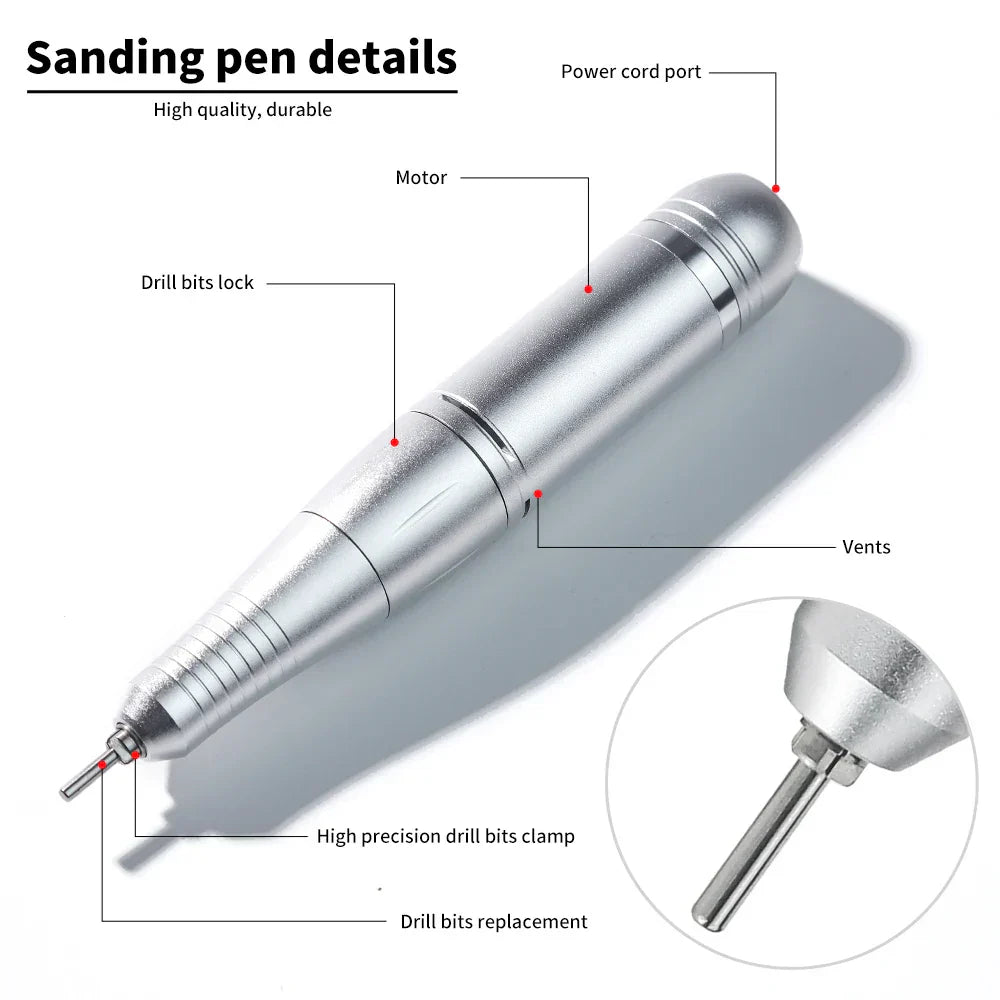 Portable Electric Nail Drill Machine