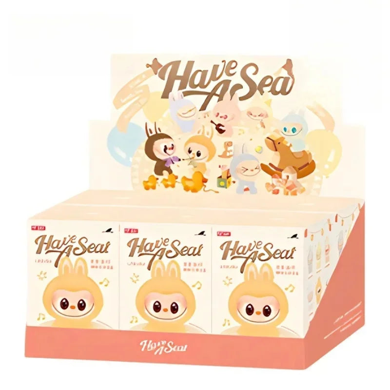 Labubu Blind Box Doll Keychain Set