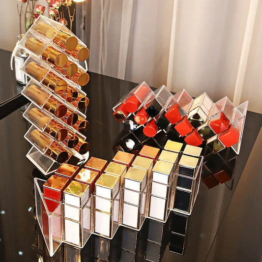 Fish-Shaped Lipstick Organizer Case