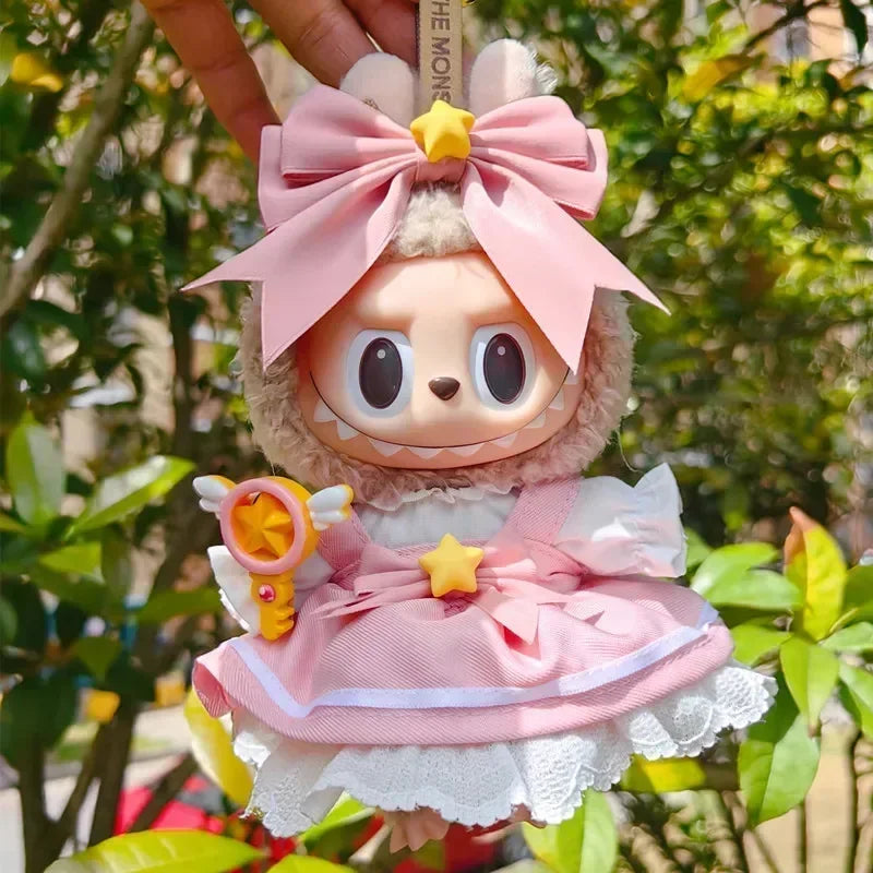 Labubu Doll Fashion Hoodie Set