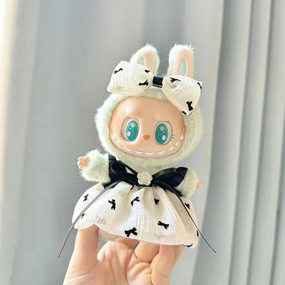MINISO Labubu Princess Bow Skirt Set