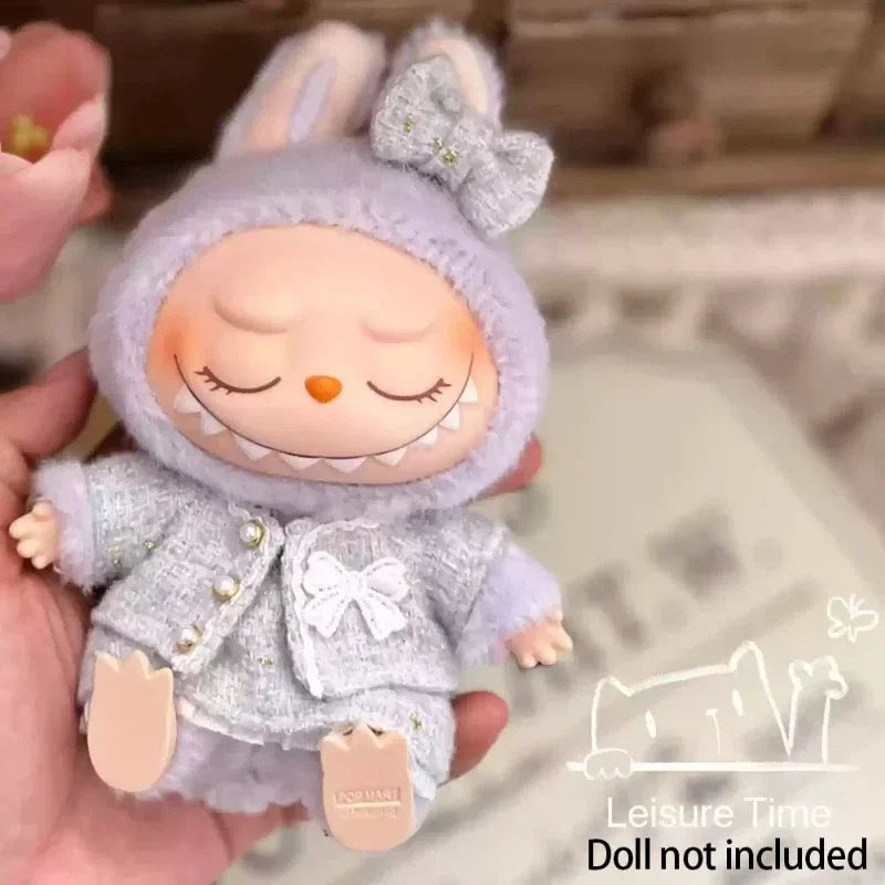 Labubu Doll Fashion Hoodie Set